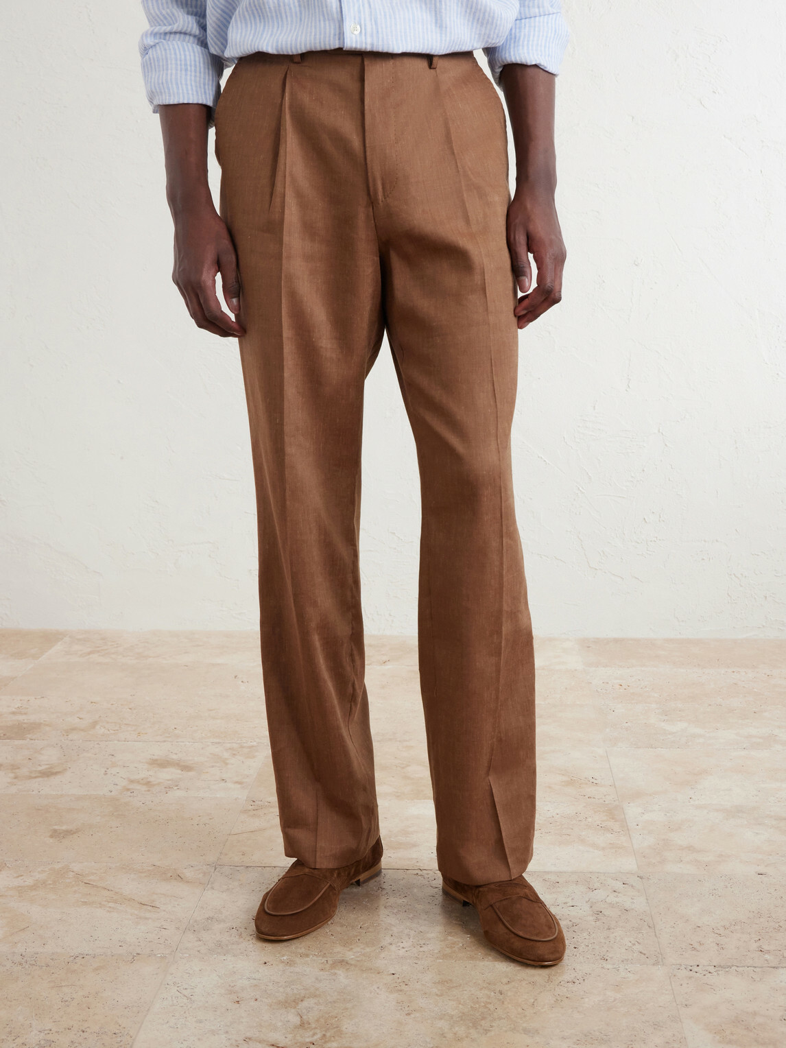 Frescobol Carioca - Leme Suede Loafers - Brown