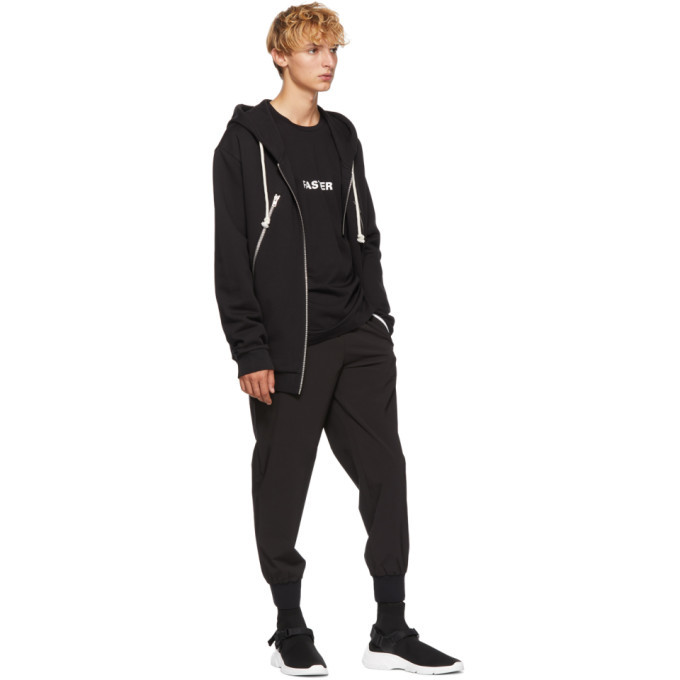 BLACKBARRETT by Neil Barrett Black Faster Long Sleeve T-Shirt