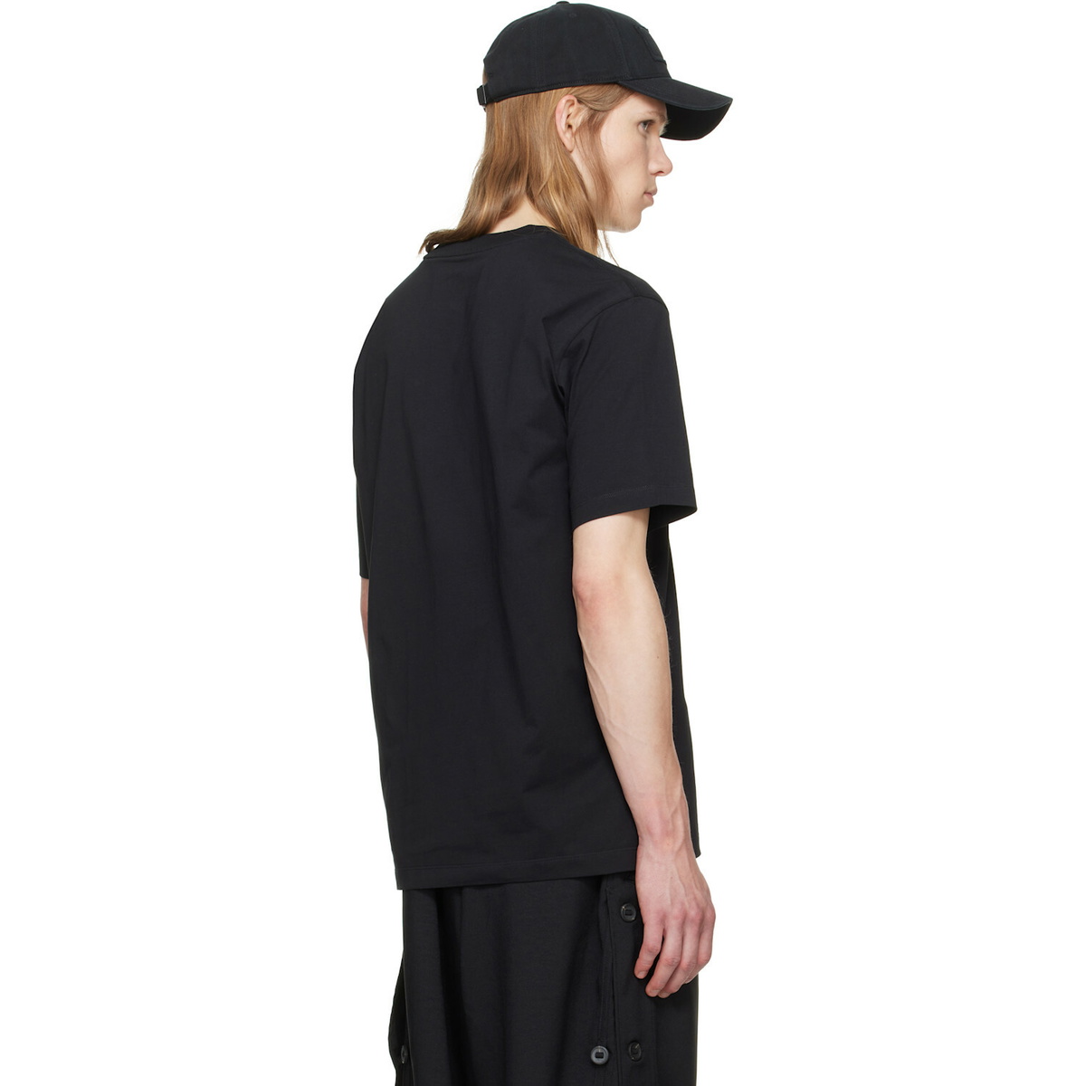 Y-3 Black 3-Stripes T-shirt