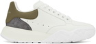 Alexander McQueen White Court Sneakers