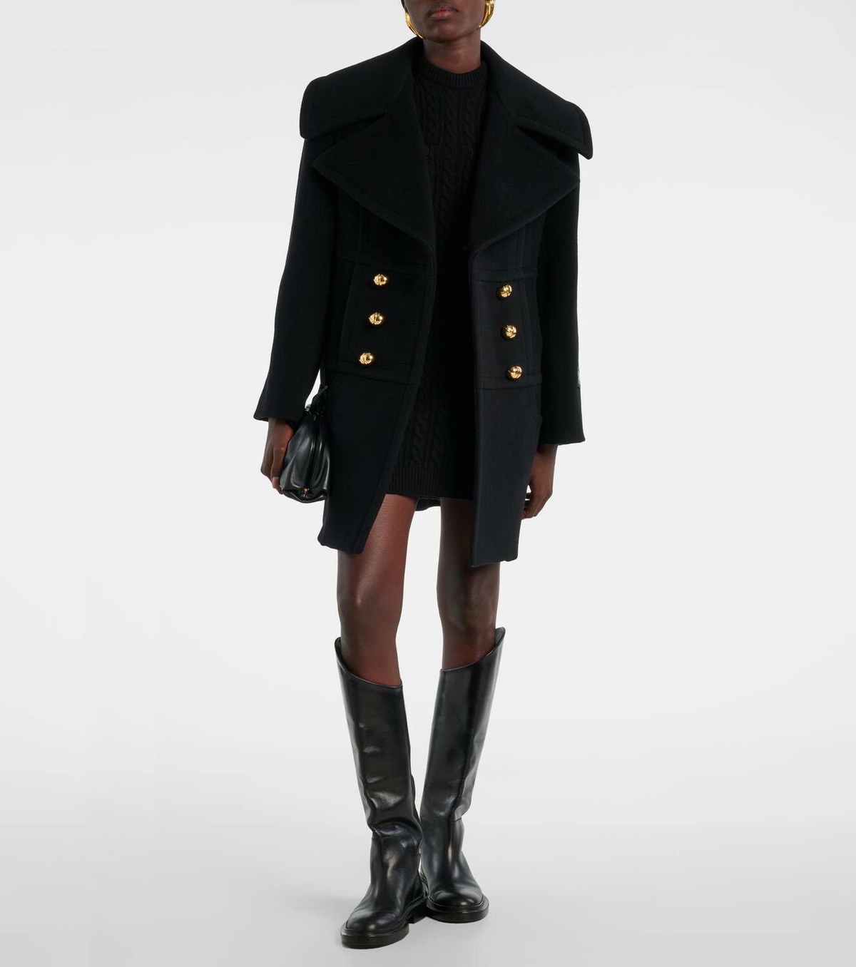 Patou Wool-blend coat