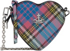 Vivienne Westwood Pink & Blue Heart Pouch