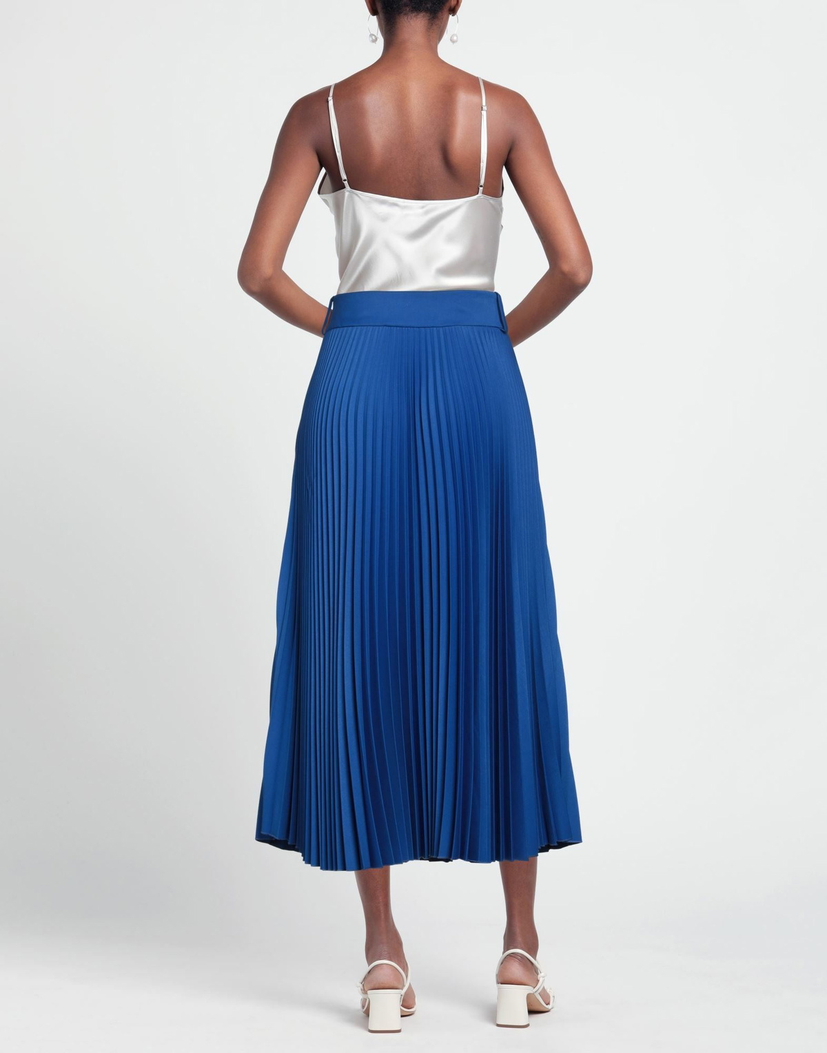 Jijil Womens Midi skirt in Blue