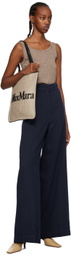 S Max Mara Brown Elica Tank Top