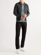 John Smedley - Slim-Fit Merino Wool Zip-Up Cardigan - Gray