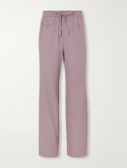 Dolce&Gabbana - Straight-Leg Virgin Wool Drawstring Suit Trousers - Brown