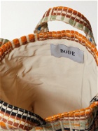 BODE - Wool and Cotton-Blend Jacquard Tote Bag - Neutrals