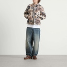 Patta Men's Collage Insulated Canvas Jacket in Beige