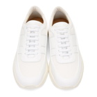 Common Projects White Track Super Low Sneakers