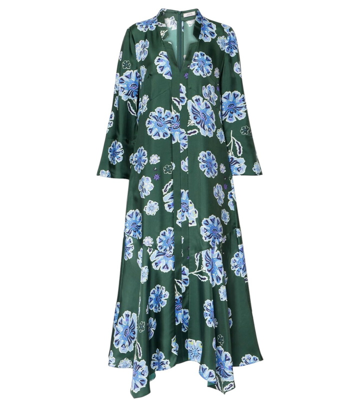 Photo: Dorothee Schumacher Big Garden floral silk twill midi dress