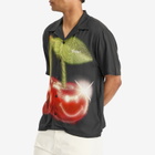 MARKET Men's Smiley Cherries Vacation Shirt in Black