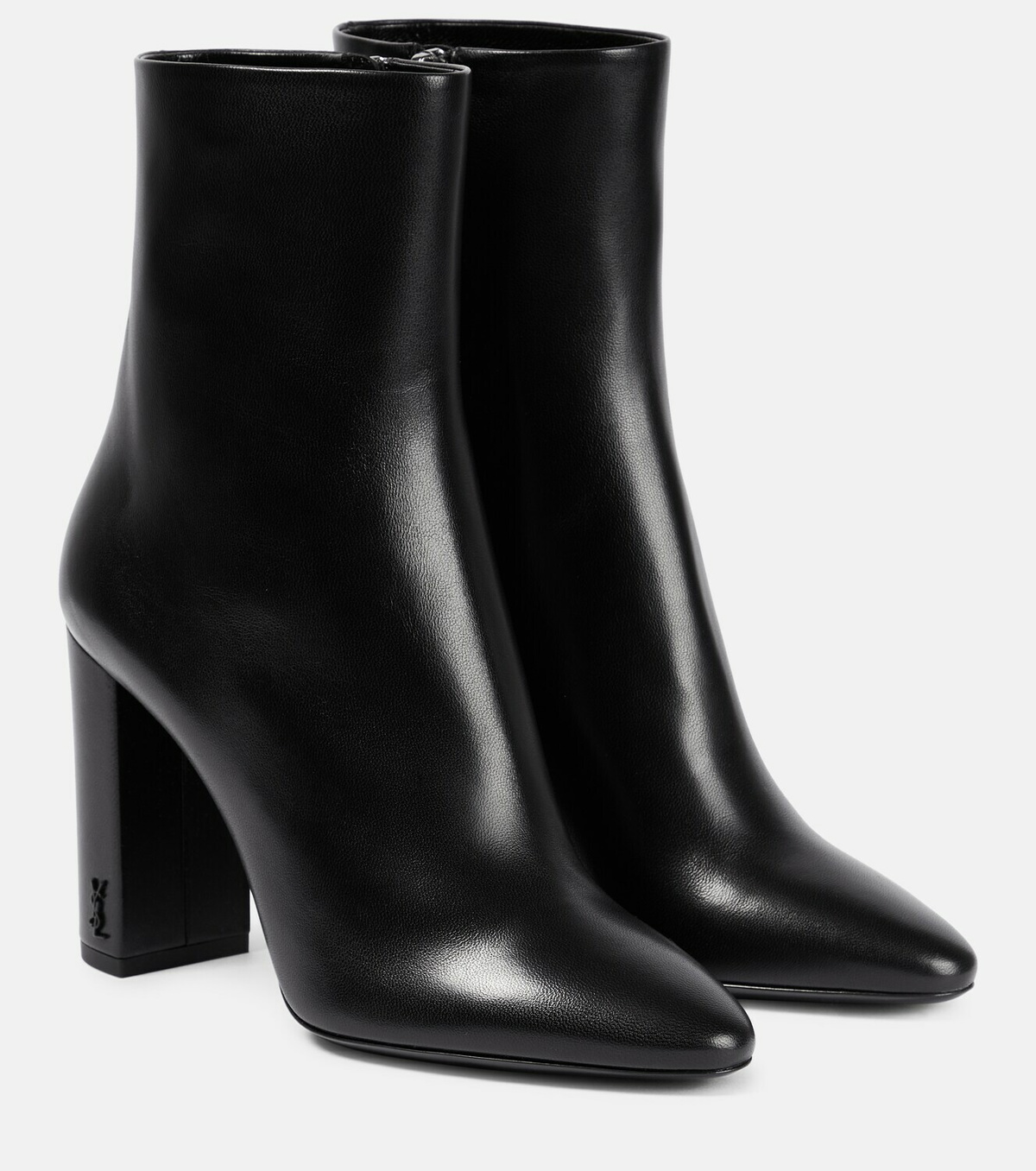 Saint Laurent Lou leather ankle boots