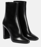 Saint Laurent Lou leather ankle boots