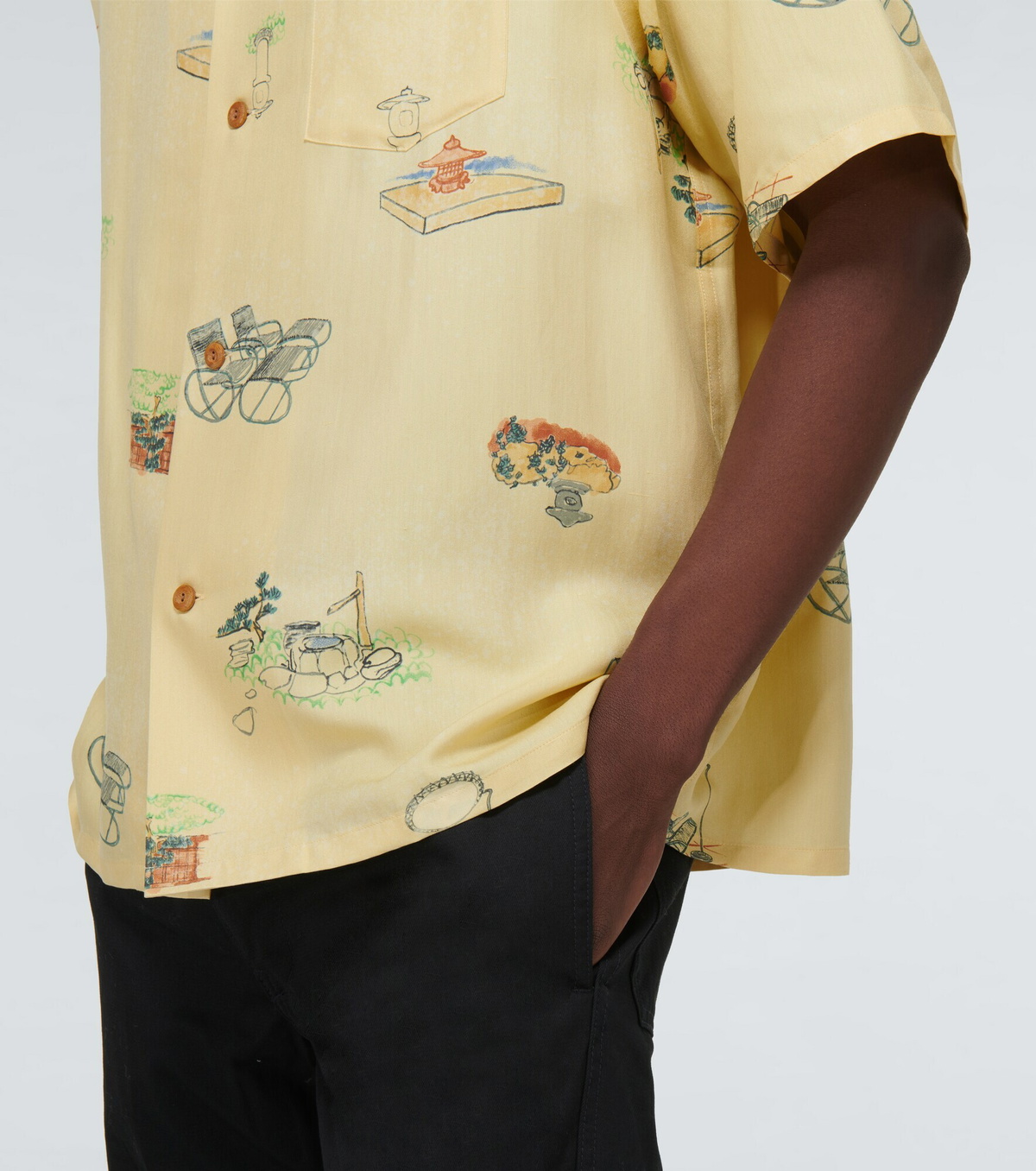 Visvim - Wallis Garden silk shirt Visvim