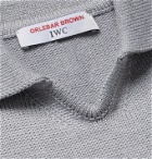 Orlebar Brown - IWC Schaffhausen Headley Slim-Fit Cable-Knit Merino Wool Sweater - Gray