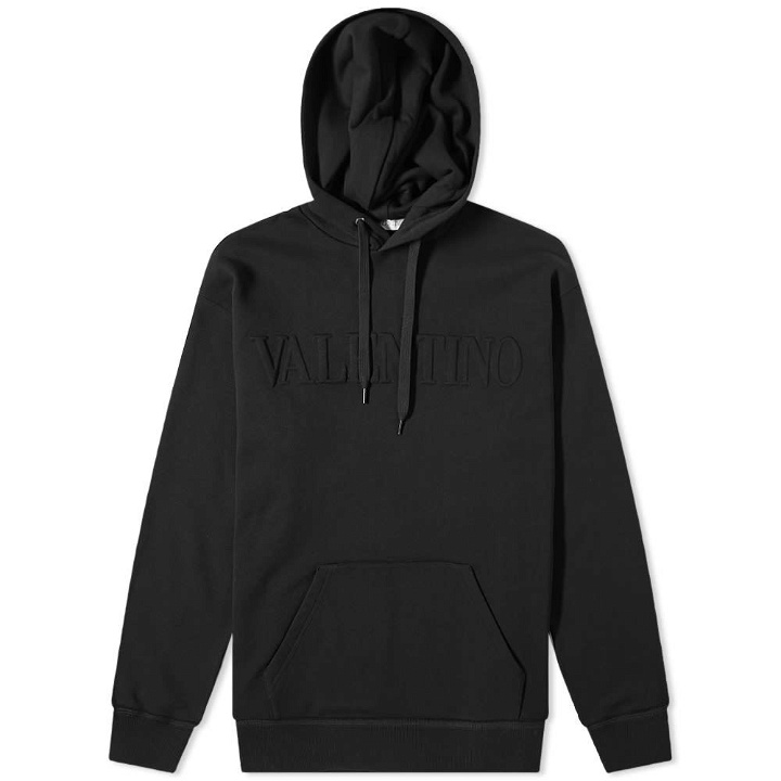 Photo: Valentino Embossed Logo Oversized Popover Hoody
