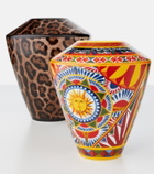 Dolce&Gabbana Casa Carretto Small porcelain vase
