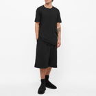 Jil Sander Men's Plus Jersey Short in Black