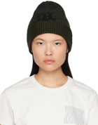 MISBHV Black & Khaki Pleated Beanie