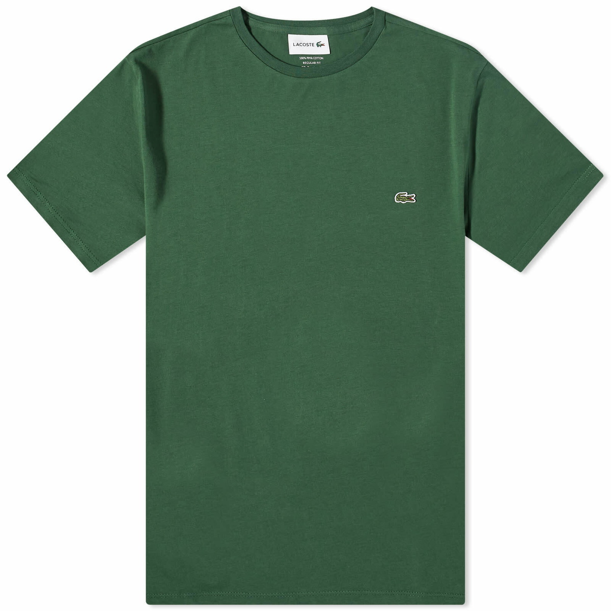 Lacoste Men's Classic Pima T-Shirt in Green Lacoste