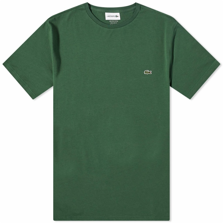 Photo: Lacoste Men's Classic Pima T-Shirt in Green