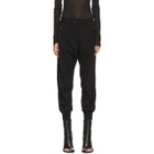 Haider Ackermann Black Perth Lounge Pants