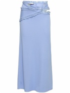 CHRISTOPHER ESBER - Carina Cutout Long Skirt W/tulle Details