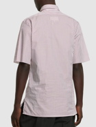 MAISON MARGIELA - Striped Cotton Short Sleeved Shirt