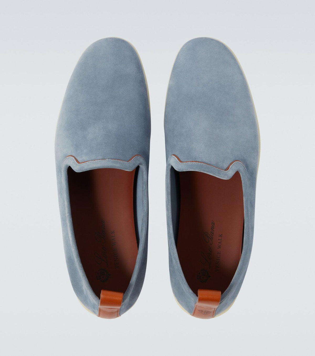 Loro Piana Venice Walk suede loafers
