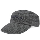 Gramicci Men's O.G. Seersucker Canyon Cap in Deep Grey Garment Dyed