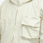 Snow Peak Men's Indigo C/N Parka Jacket in Ivory