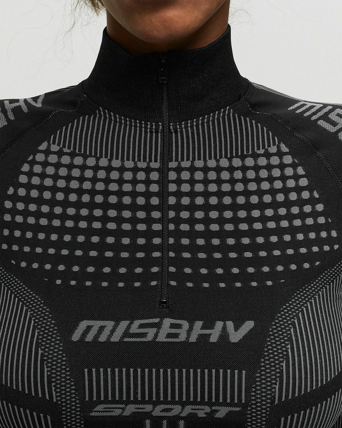 Misbhv Sport Europa Quarter Zip Longsleeve Black Longsleeves MISBHV