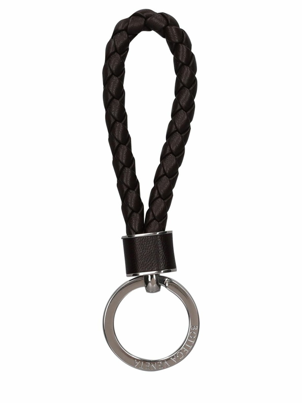 Photo: BOTTEGA VENETA - Intreccio Leather Key Ring