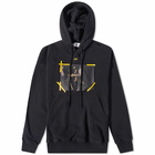 Off-White Men's Arrow Caravaggio St Fran Slim Hoodie in Black