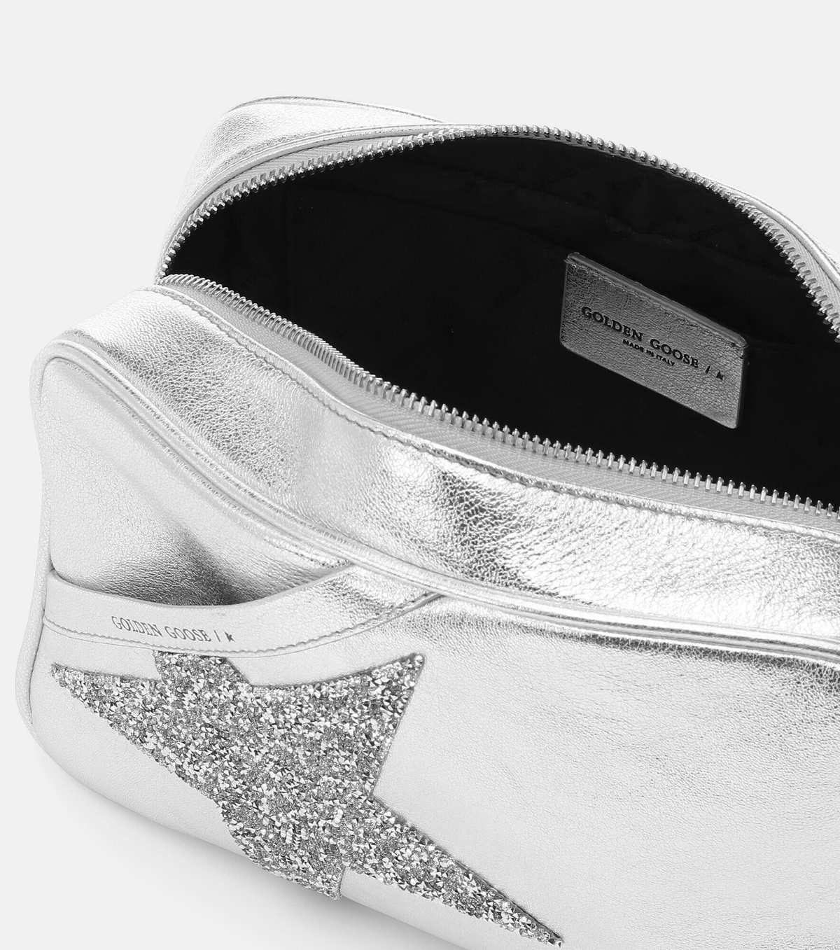 Golden Goose - Star metallic leather shoulder bag