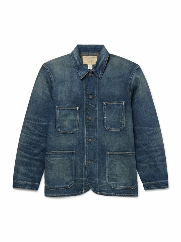Photo: RRL - Torrington Denim Jacket - Blue