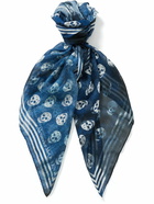 Alexander McQueen - Printed Lyocell-Twill Scarf