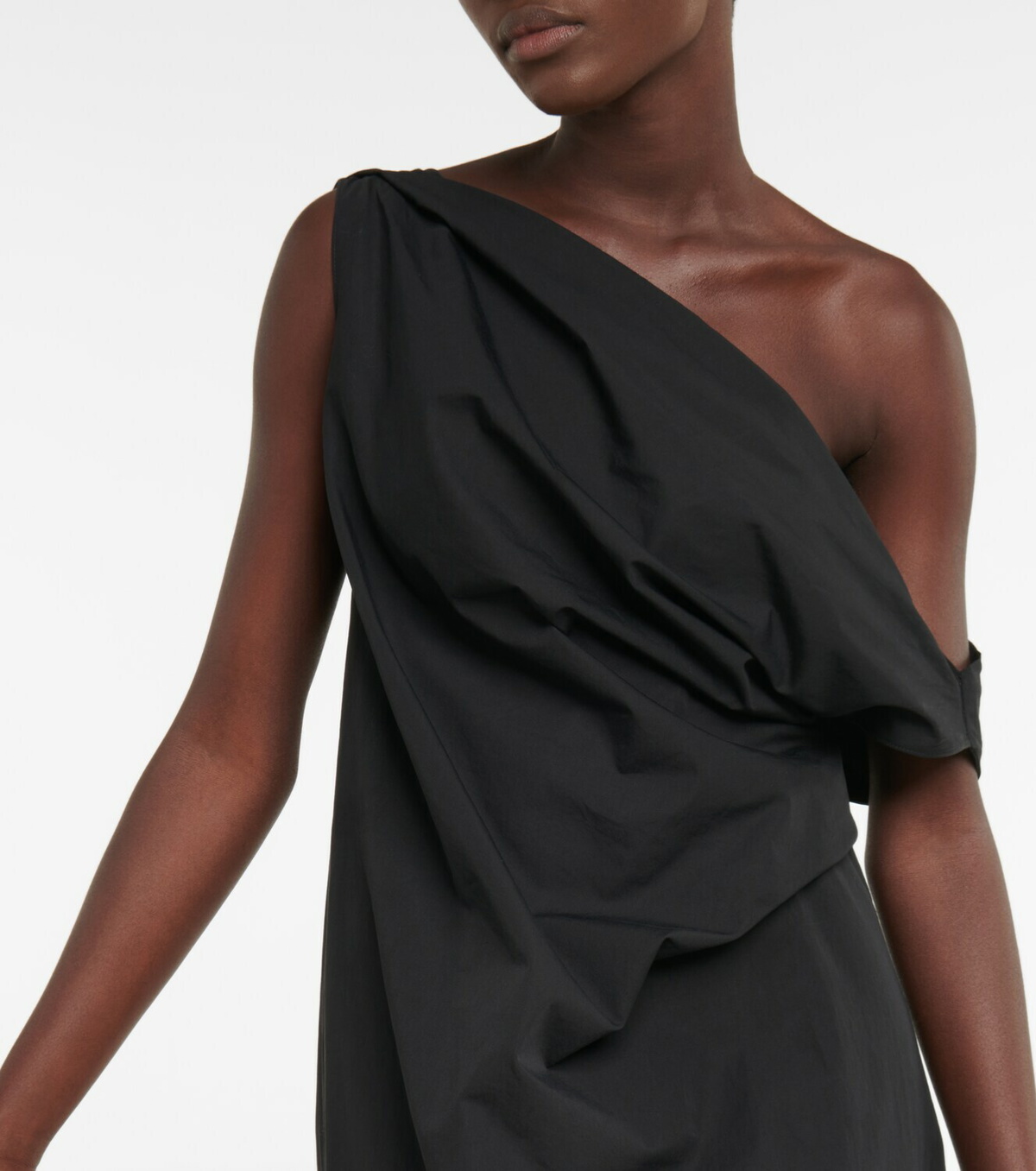 The Row - Bamaris one-shoulder cotton maxi dress The Row