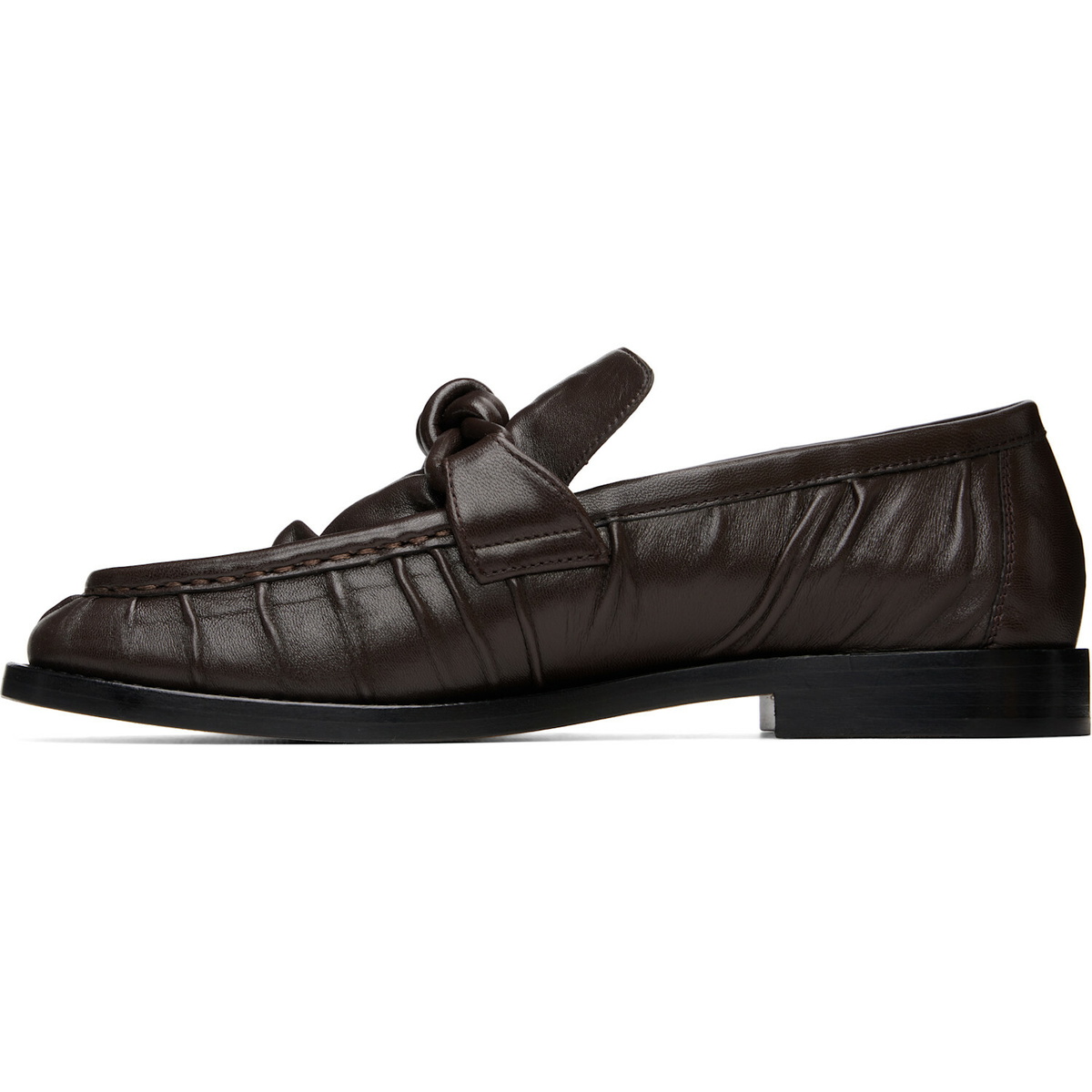 Bottega Veneta Brown Astaire Loafers