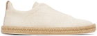 ZEGNA Off-White Triple Stitch Sneakers