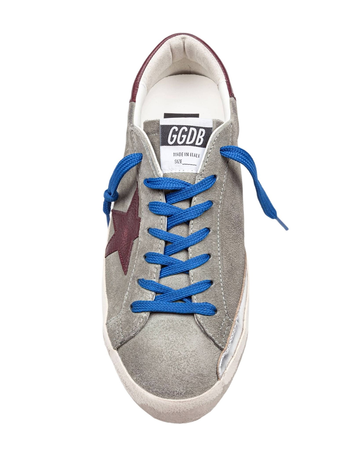 Golden Goose Super Star Sneakers In Suede Color Green And Kenya