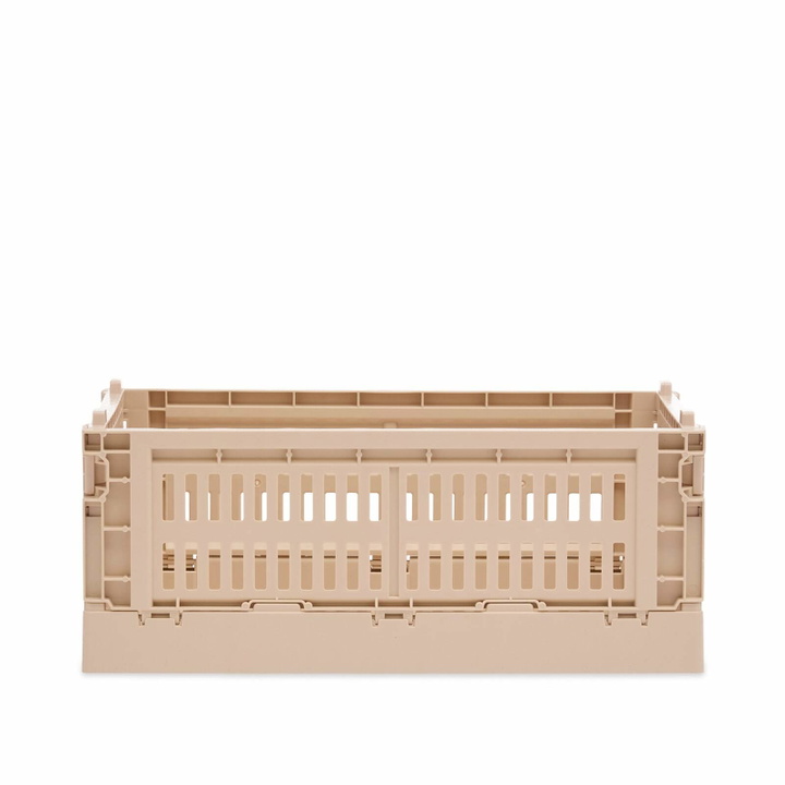 Photo: HAY Small Recycled Colour Crate in Powder 
