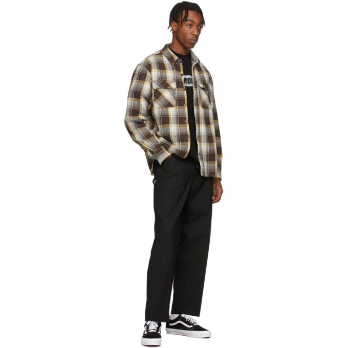 Neighborhood Brown Flannel Cabella Shirt Neighborhood
