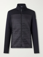 Fusalp - Aspon II Logo-Appliquéd Padded Stretch-Jersey Quilted Shell Ski Mid-Layer - Black