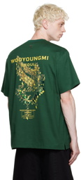 Wooyoungmi Green Crown T-Shirt