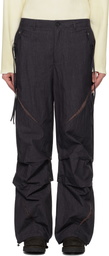 Professor.E Gray Parachute Worker Trousers
