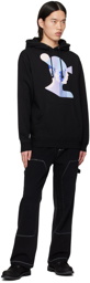 KidSuper Black Bauhaus Face Hoodie