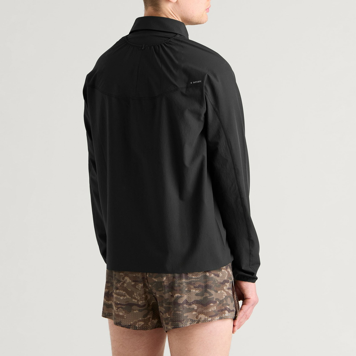 Satisfy Men's PeaceShell River Shirt in Black