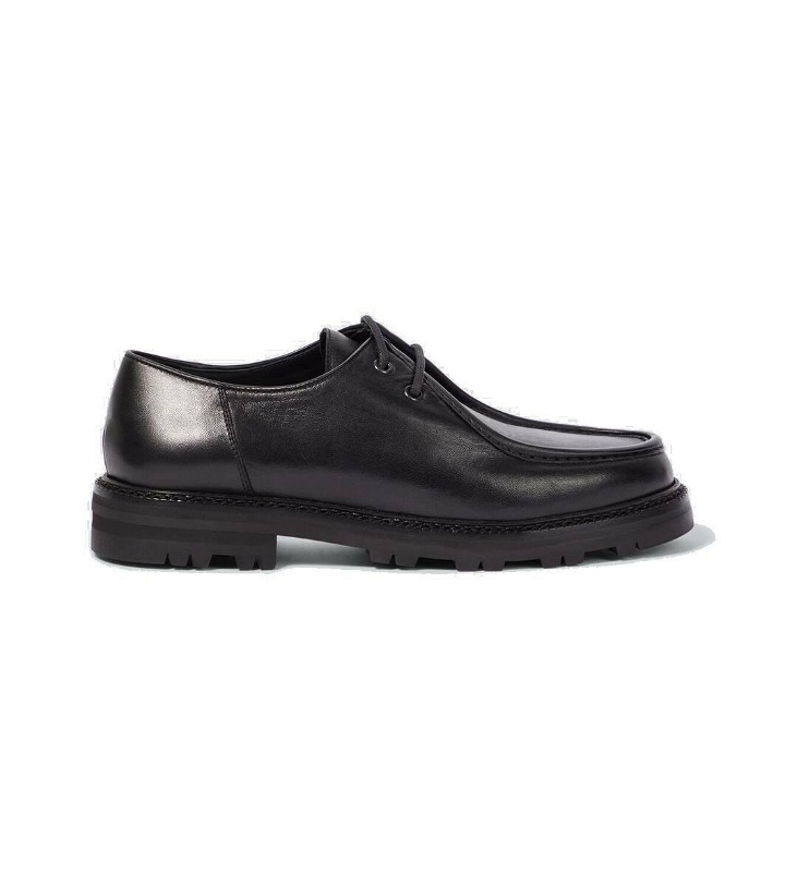 Photo: Bode University leather loafers