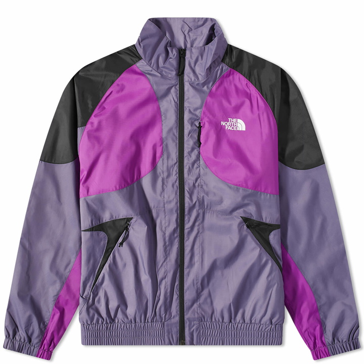 Photo: The North Face Men's TNF X Jacket in Lunar Slate/Purple Cactus Flower/Black